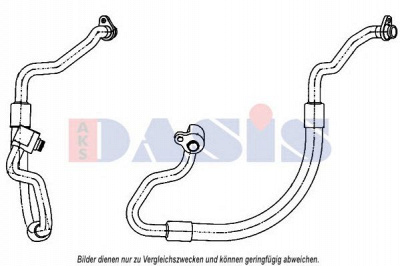 AKS DASIS 885872n -  Трубопровод низкого давления, кондиционер